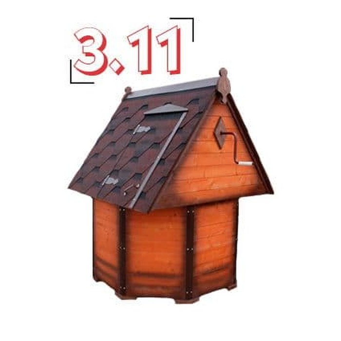 Домик для колодца Купеческий №3.11