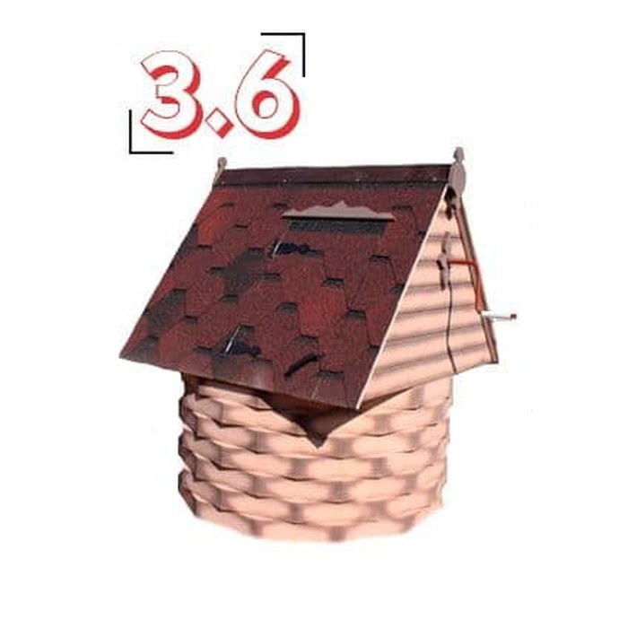 Домик для колодца Купеческий №3.6